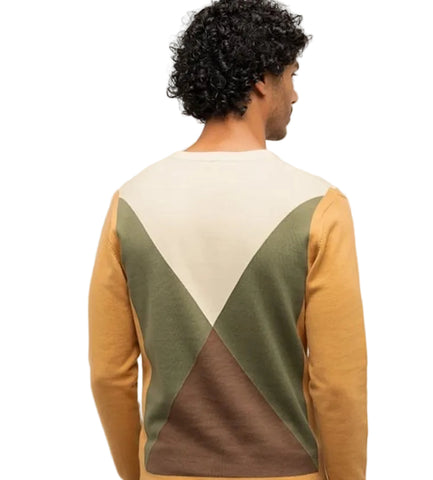 Polo Knitwear Classic Argyle White/Olive