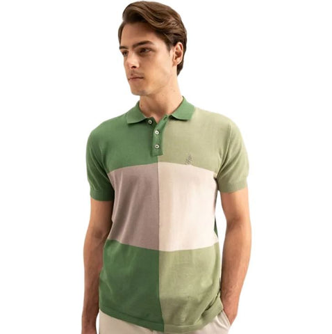 Polo Golfer Knit Green