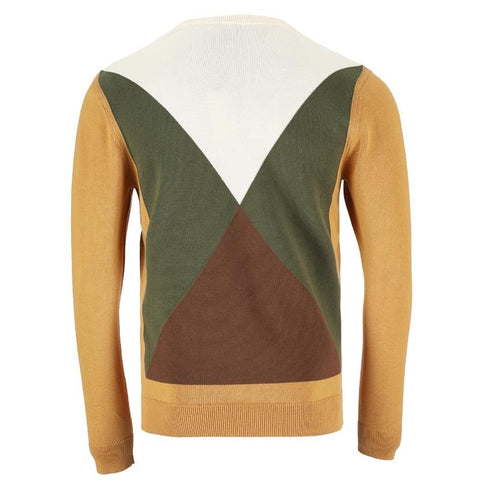 Polo Knitwear Classic Argyle White/Olive