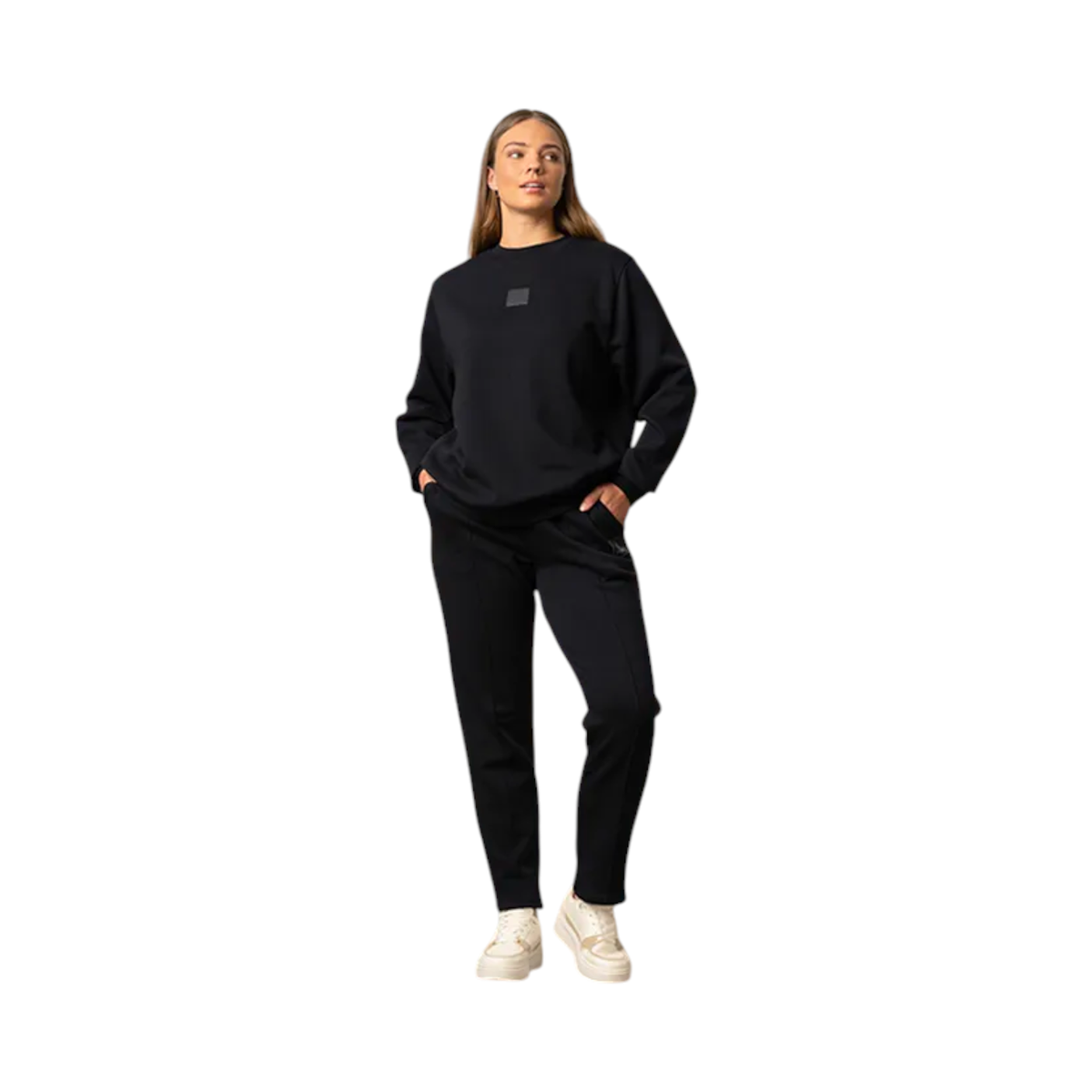 Polo Tracksuit Ladies Kylie Black