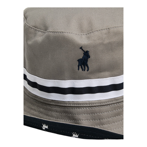 Polo Bucket Reversible Mononogram Grey/Navy/White