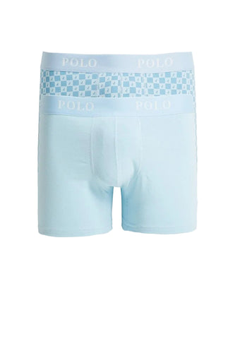 Polo Boxer Briefs 2Pack Multi Sky Blue
