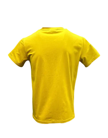 Vialli Bold T-Shirt Mustard