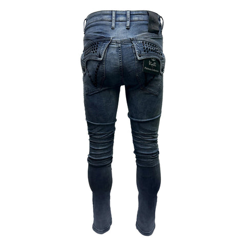 Vialli Jeans Scheletrico Josephine Navy