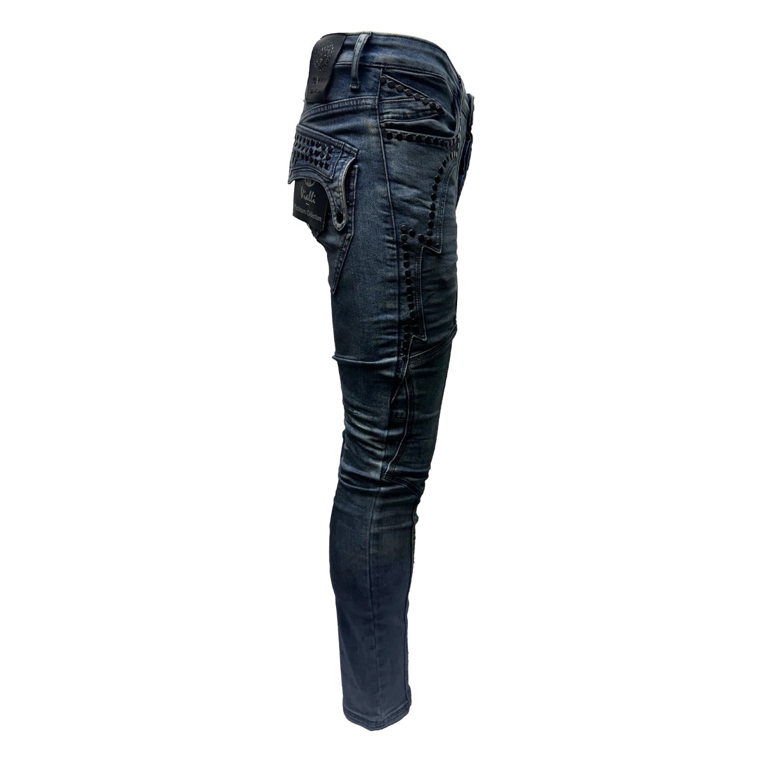 Vialli Josephine Scheletrico Skinny Jean - Navy