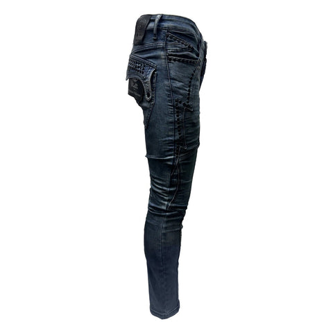 Vialli Jeans Scheletrico Josephine Navy