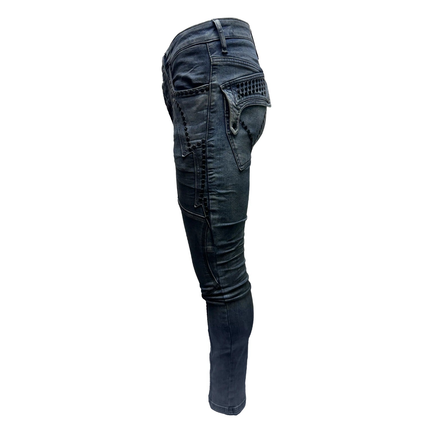 Vialli Josephine Scheletrico Skinny Jean - Navy
