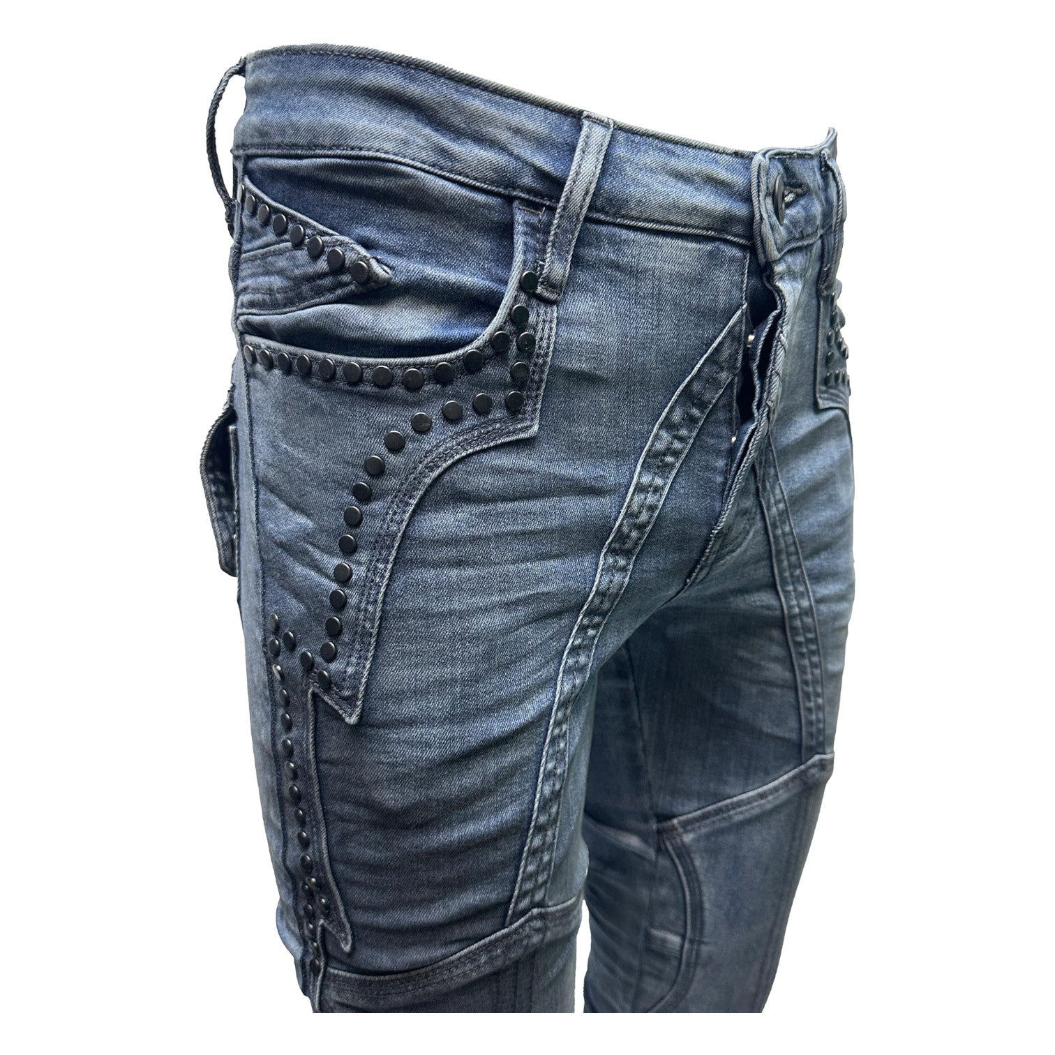 Vialli Josephine Scheletrico Skinny Jean - Navy