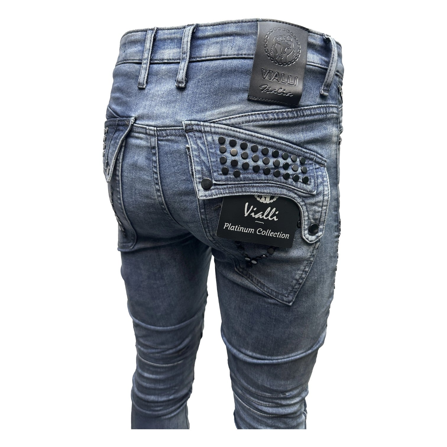 Vialli Josephine Scheletrico Skinny Jean - Navy