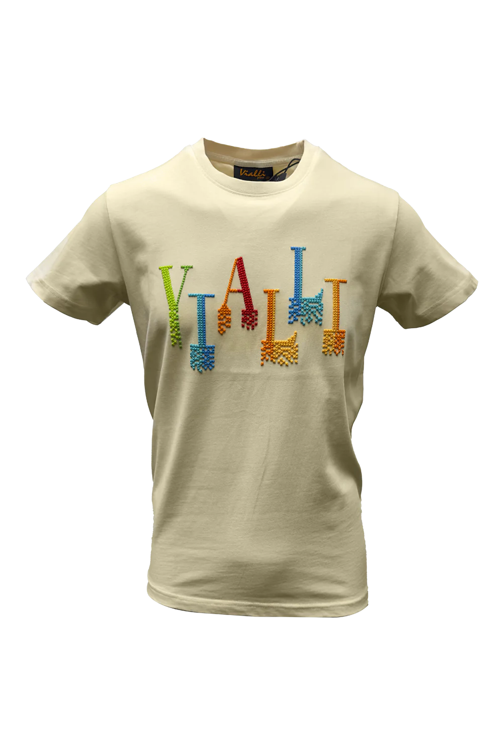 Vialli Jelly T-Shirt Cream