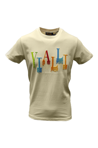 Vialli Jelly T-Shirt Cream