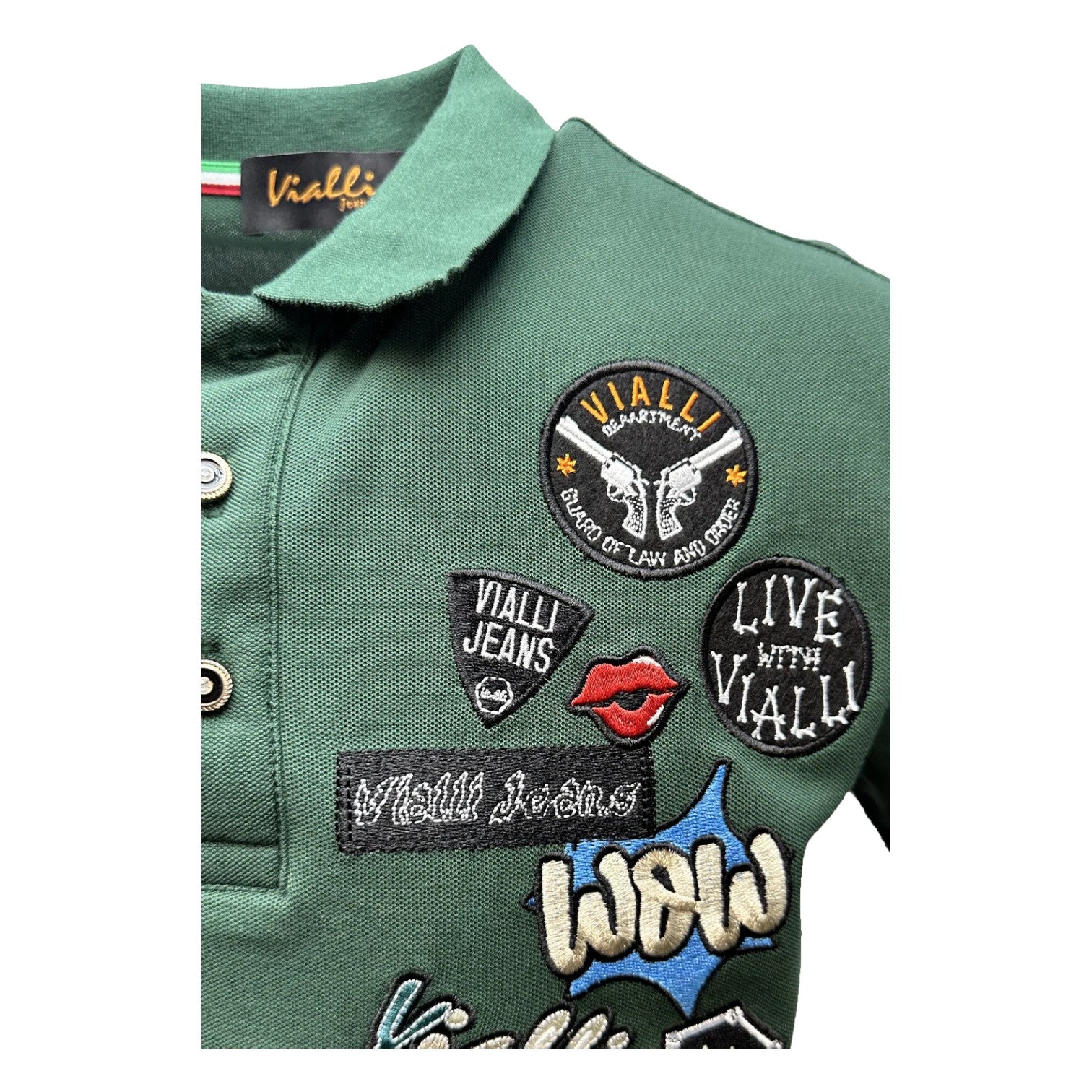 Vialli Kabuci Golfer - Olive