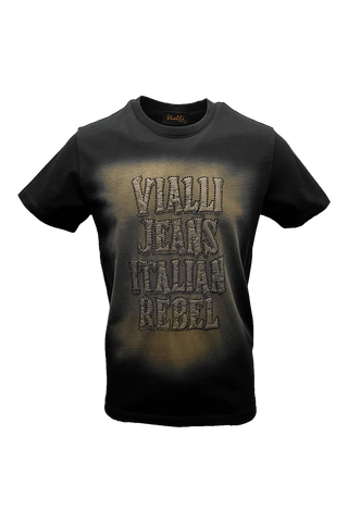 Vialli Krust T-Shirt Black