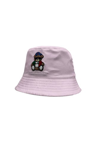 Vialli Bucket Hat Jessiaus Reversible Pink
