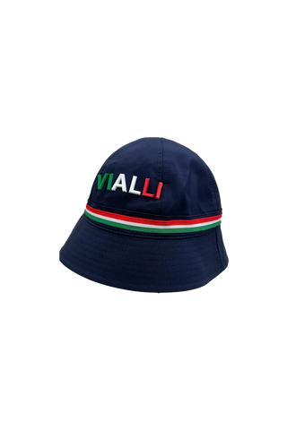 Vialli Bucket Iquale Navy Bucket Hat