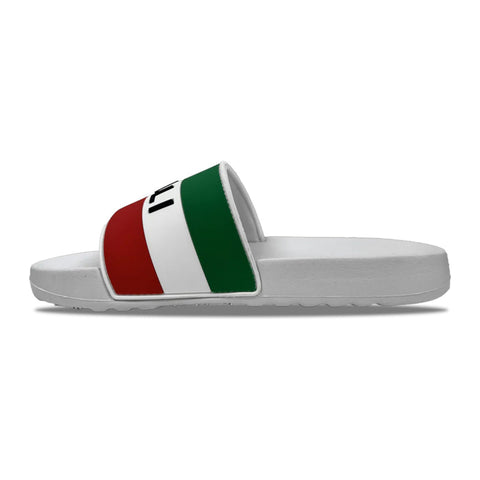 Vialli Sandles Slide Khing White/Red/Green