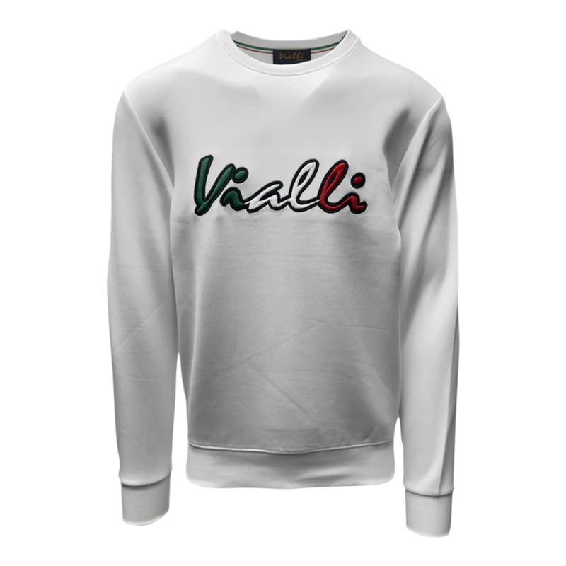 Vialli Sweattop Kwaga White