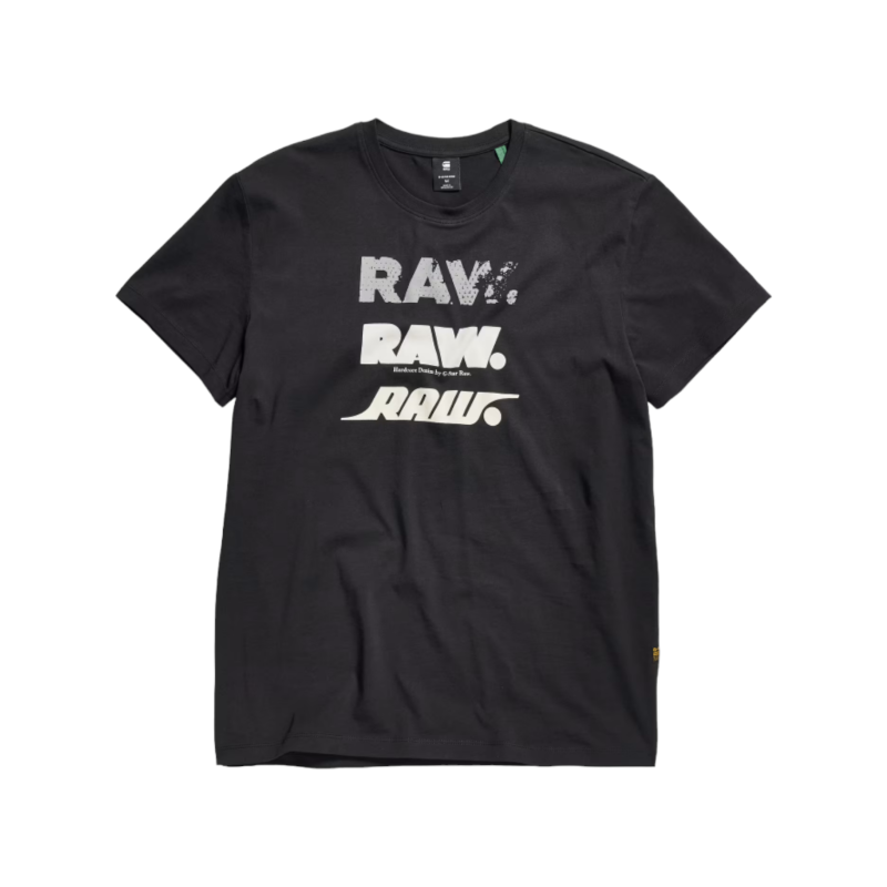 G Star T-Shirt Triple Raw Black