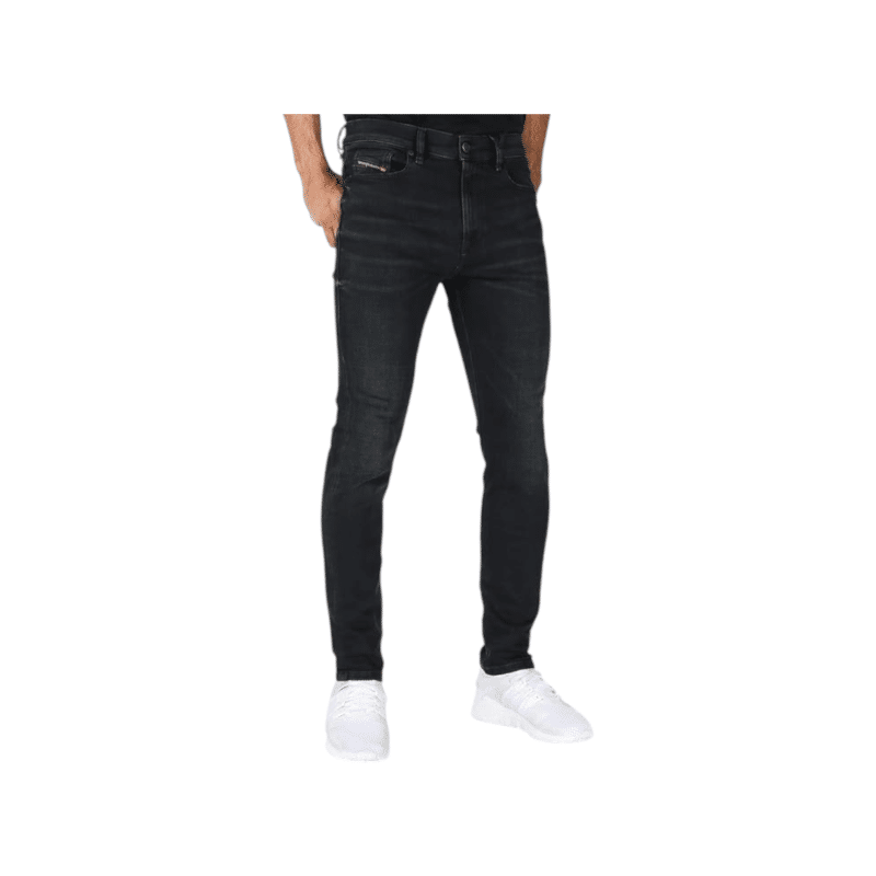 Diesel Jeans Skinny Amny Washed Black