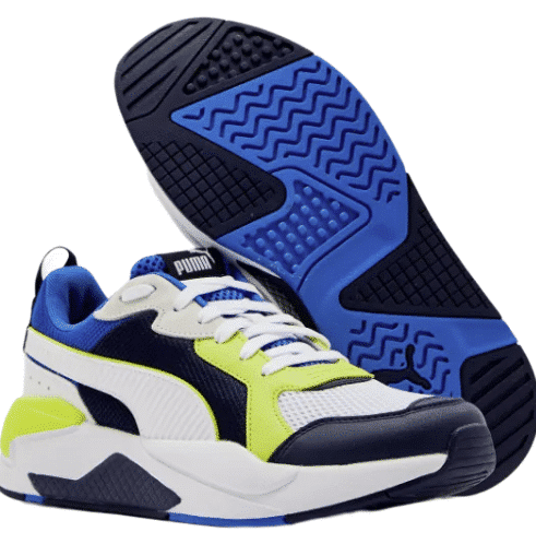 Puma Shoes Blue And Yellow - shop online @Thebrandedwardrobe