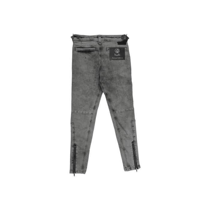 939 18A | The Vialli Cosmos Jeans Grey/Black offers a striking blend of contemporary style and everyday functionality, featuring a sleek grey-to-black gradient that adds depth and versatility to your wardrobe. Crafted from high-quality stretch denim, these jeans provide a tailored fit that ensures comfort, flexibility, and durability, maintaining their shape through every wear. With refined stitching, subtle fading details, and a modern aesthetic, the Cosmos Jeans seamlessly elevate casual looks while remaining perfect for more polished occasions.