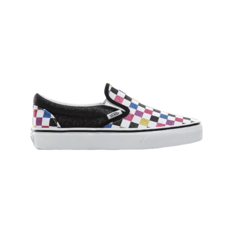 Vans Classic Slip-On Glitter Checkerboard