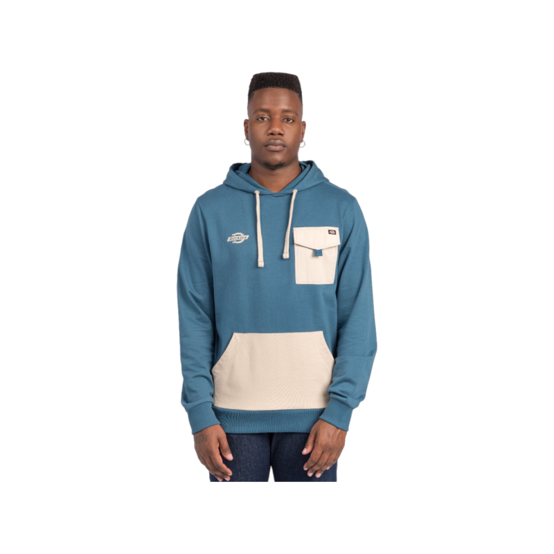 Dickies Houston Utility LS Hoody Atlantic Blue