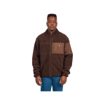 Dickies Seattle Chute Fleece LS Zip Thru Brown