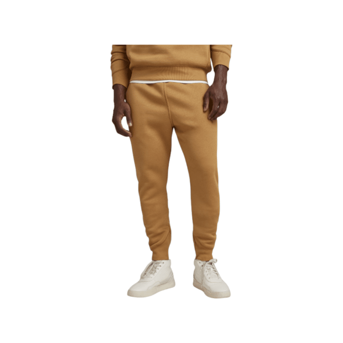 948 2B | The G Star Premium Core Tracksuit in Chipmunk Brown Colour features a sleek, modern design crafted from high-quality materials for both comfort and durability. Its rich olive hue adds a touch of sophistication, making it perfect for both athletic activities and casual wear.