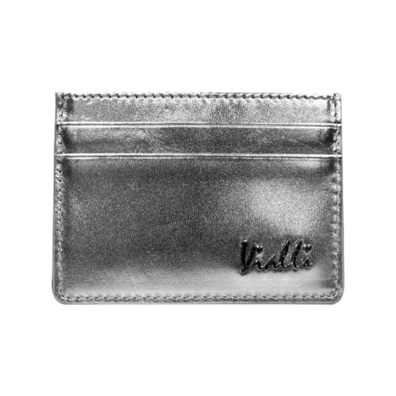 Vialli Valencia Card Holder Silver