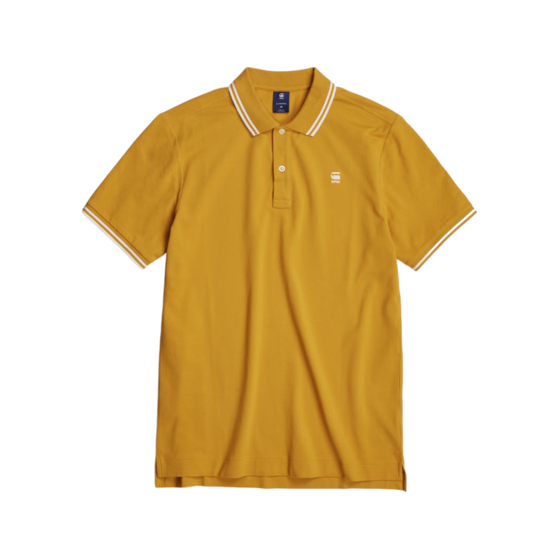 G Star Golfer Dunda Slim Stripe Polo S/S