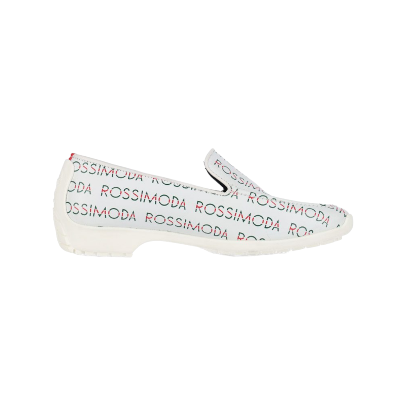 Rossimoda Slip On Leather Ombra GT900 White