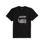 G Star Crew Stitch Burger R T Black