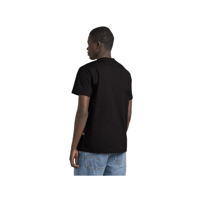 806 86B | The G Star Crew Stitch Burger R T in Dark Black is a stylish and versatile piece perfect for any wardrobe. Made from high-quality fabric, it offers a comfortable fit and a sleek look suitable for any occasion.