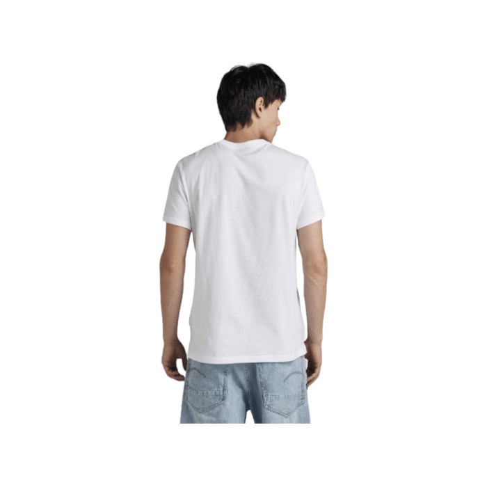 807 84B | The G Star Crew Nifous R T in White Colour is a timeless addition to any wardrobe, offering a perfect blend of casual comfort and refined style. Crafted from high-quality materials, this versatile t-shirt ensures both durability and a sleek, modern look suitable for any occasion.