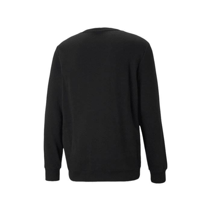 851 3A | The Puma Essential Big Logo Sweater in Black offers the perfect blend of comfort and style, making it ideal for any occasion. Crafted from a soft, durable cotton-polyester blend, this sweater features the iconic Puma logo, ensuring you look effortlessly cool while staying cozy.