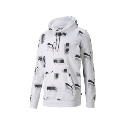 Puma Hoodie Power AOP White