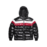 Cutty Sterling Puffer Jacket Black/Red