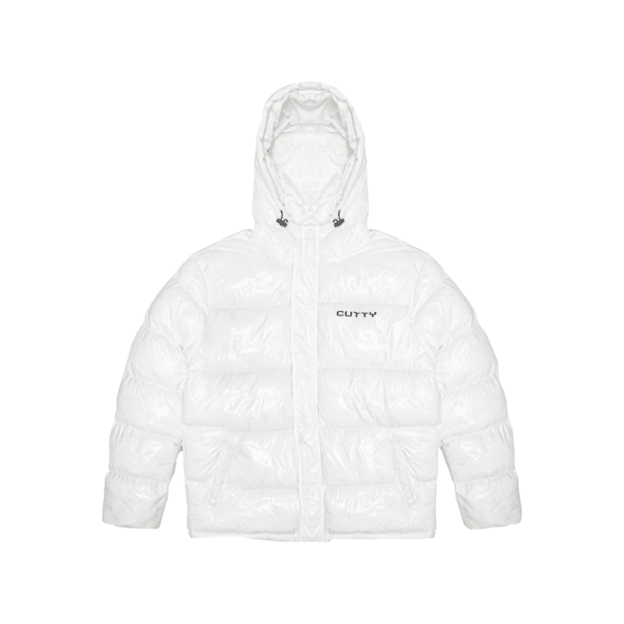 Cutty Shine Puffer Jacket White