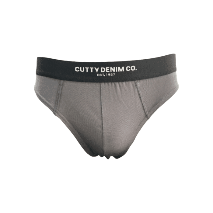 139 4C | The Cutty Cotton Briefs 3-Pack in Maroon, Grey and Blue delivers ultimate comfort with a soft, breathable cotton blend and a snug, tailored fit. Featuring durable construction, moisture-wicking fabric, and a secure waistband, these briefs offer all-day support and a stylish look.