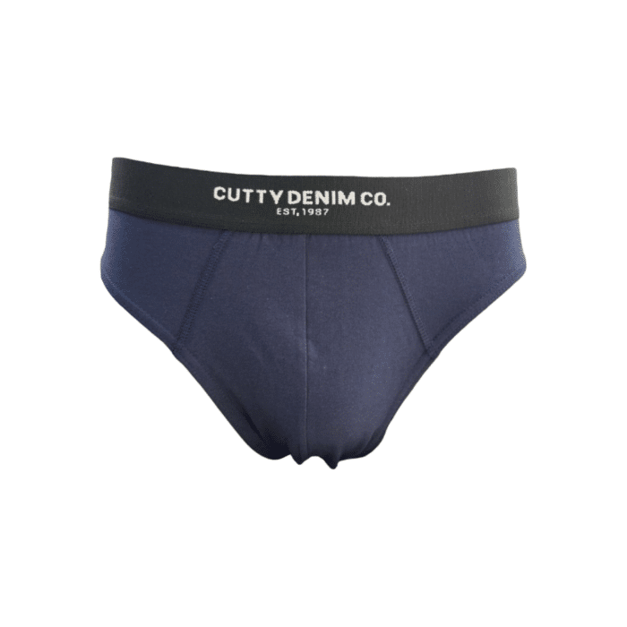 139 5A | The Cutty Cotton Briefs 3-Pack in Grey, Navy and Emerald delivers ultimate comfort with a soft, breathable cotton blend and a snug, tailored fit. Featuring durable construction, moisture-wicking fabric, and a secure waistband, these briefs offer all-day support and a stylish look.