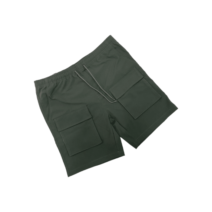 146 12A | The Cutty Shorts Perry in Fatigue Green are designed for both comfort and versatility, crafted from lightweight polyester that ensures durability and ease of movement. Whether you're heading to the gym, running errands, or enjoying outdoor activities, these shorts offer a stylish fit with a functional design perfect for any occasion.