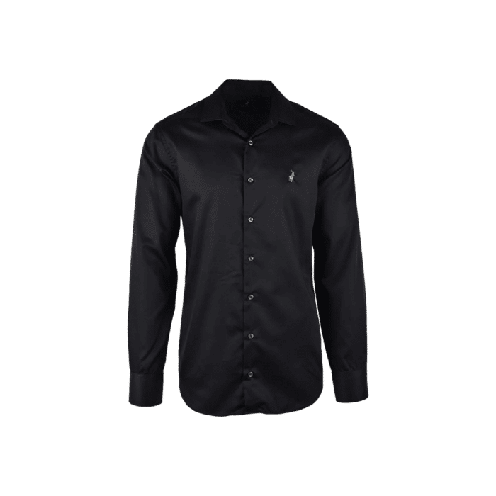 Polo Custom Fit Greig Shirt Black