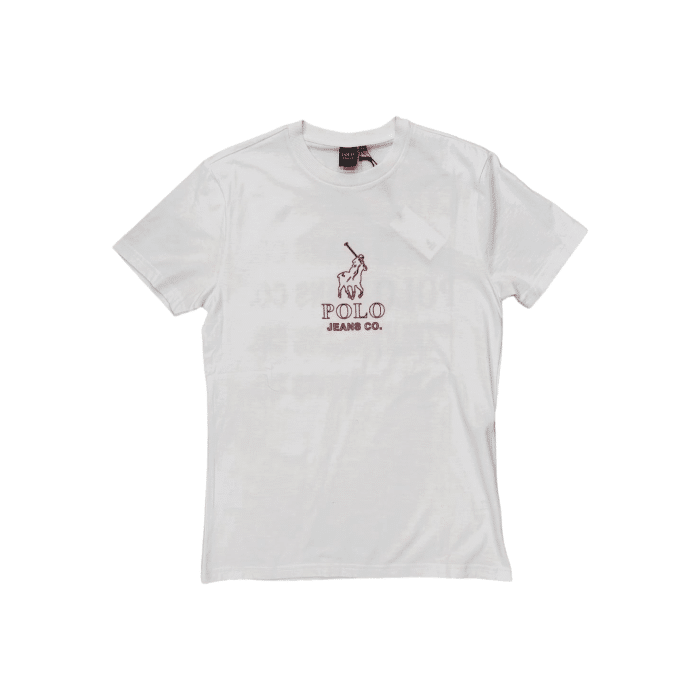 Polo Crew PJC Multi Logo T-Shirt White