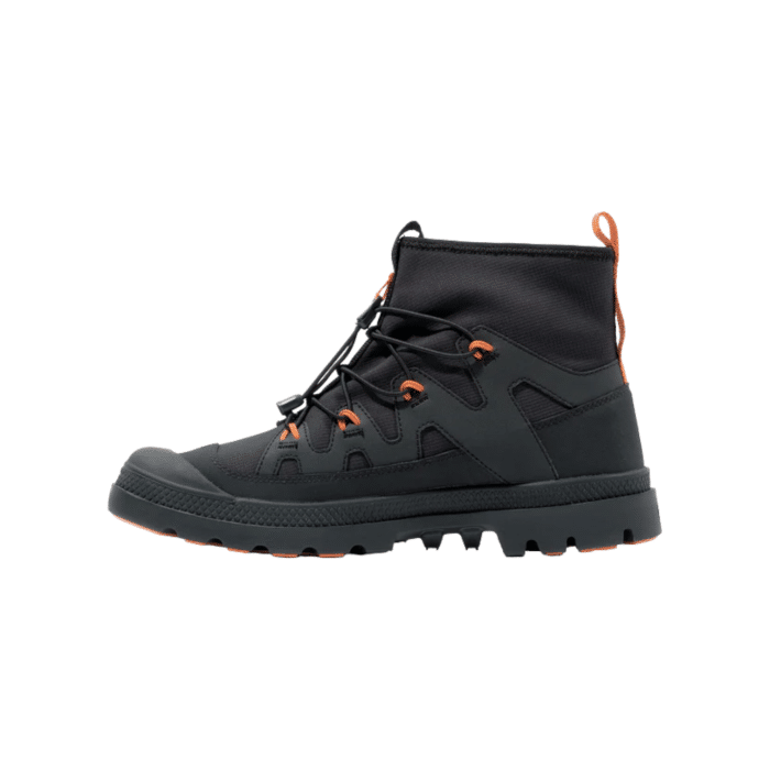 530 169A | The Palladium Pampa Lite+ XPLR WP+ in Black combines lightweight construction with waterproof technology, making it perfect for any weather. These versatile boots offer exceptional comfort and durability, ensuring you stay stylish and protected on all your adventures.