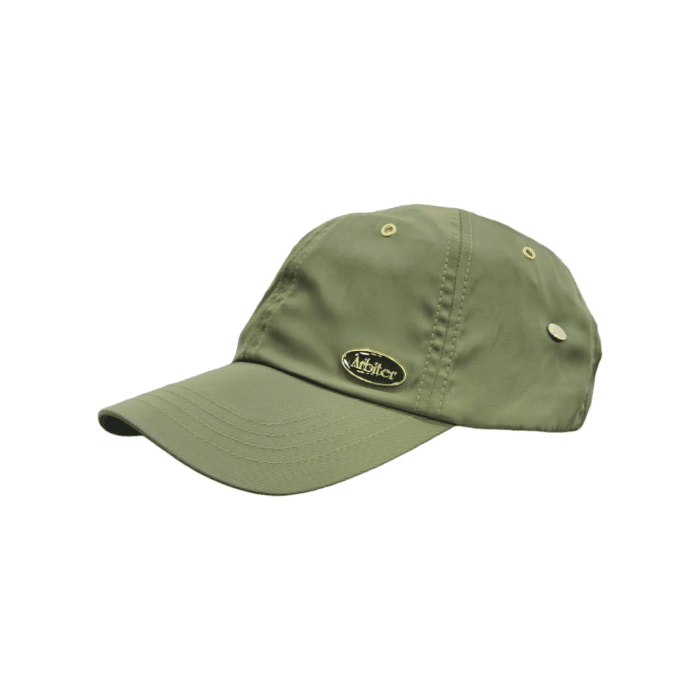 652 6A | The Arbiter Sports Peak Cap in Arbiter Cap Sports Peak Olive Green offers a perfect blend of style and functionality, featuring durable, breathable fabric and an adjustable fit for all-day comfort. Its rich color and structured design make it a versatile accessory, ideal for both athletic and casual wear.