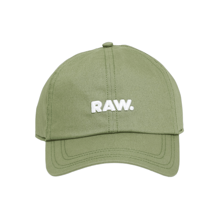 860 22A | The G Star Cap Avernus Raw Aw Baseball in Sage Green combines rugged style with everyday functionality, making it a versatile accessory for any wardrobe. Crafted from durable materials and featuring the signature G Star logo, this cap offers a sleek, understated look while providing a comfortable fit and lasting wear.