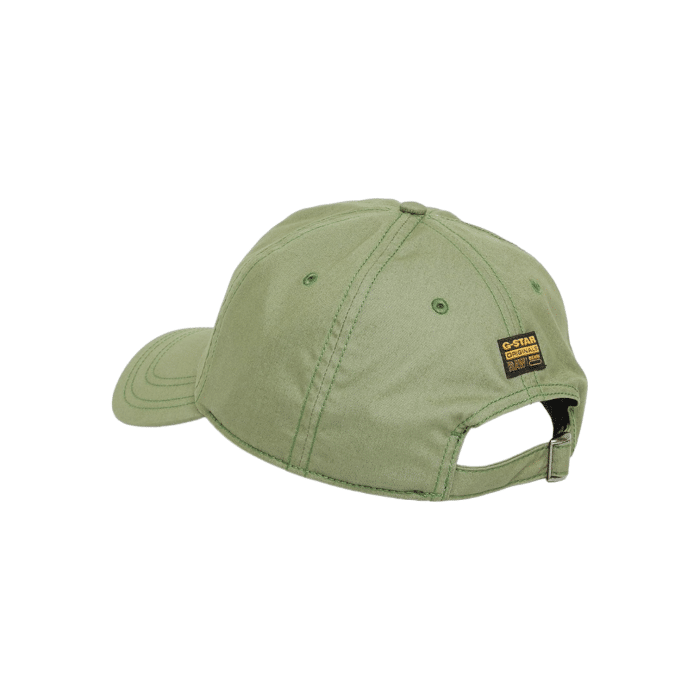 860 22B | The G Star Cap Avernus Raw Aw Baseball in Sage Green combines rugged style with everyday functionality, making it a versatile accessory for any wardrobe. Crafted from durable materials and featuring the signature G Star logo, this cap offers a sleek, understated look while providing a comfortable fit and lasting wear.