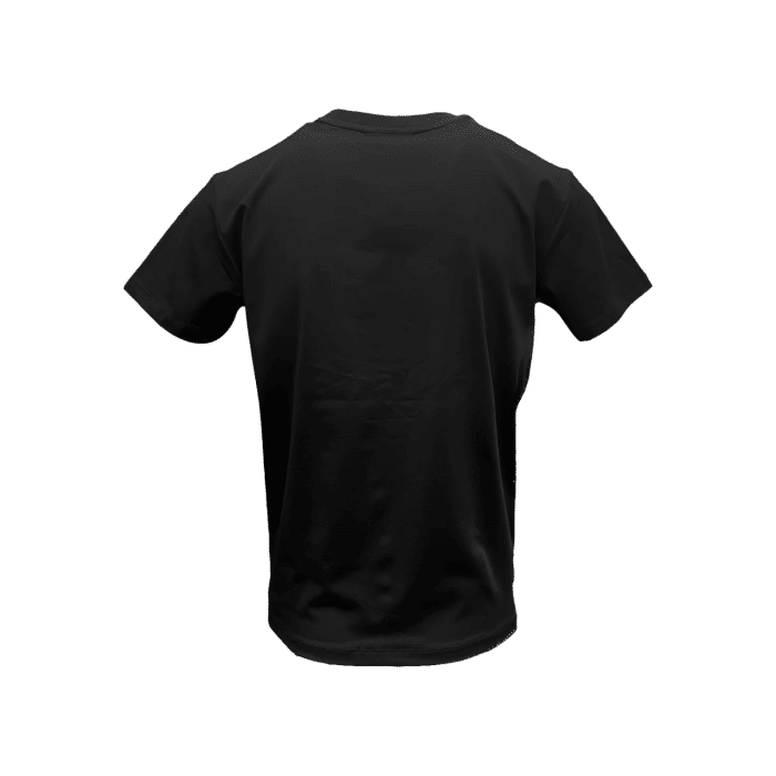 938 42A | The Vialli T-Shirt Hashp in black combines sleek design with premium comfort, making it a versatile piece for any wardrobe. Crafted from soft, durable fabric, this shirt ensures a flattering fit and pairs effortlessly with any outfit for a stylish, modern look.