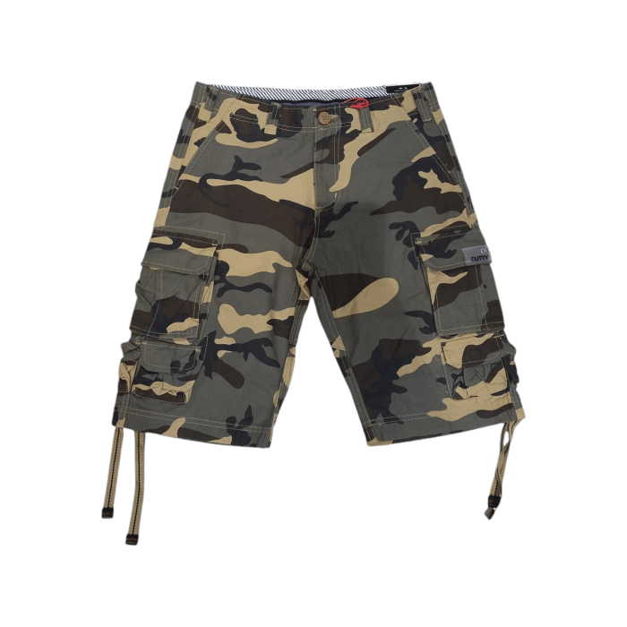 Cutty Mortar Cargo Shorts Camouflage